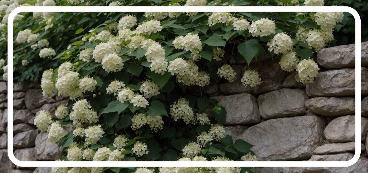 White hydrangeas