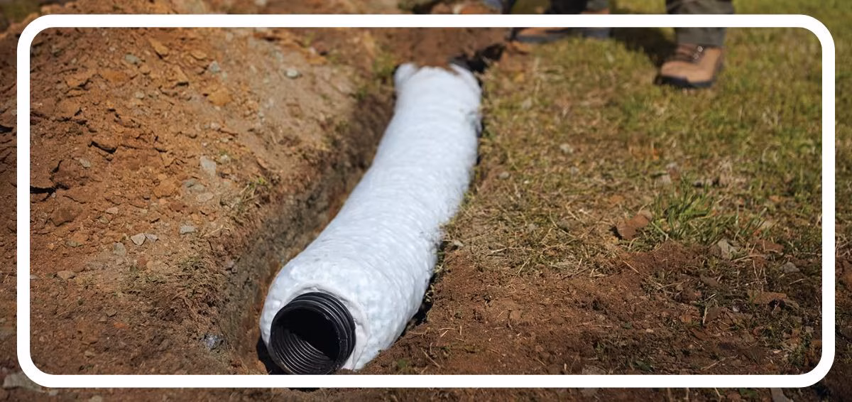 lawn drainage solution