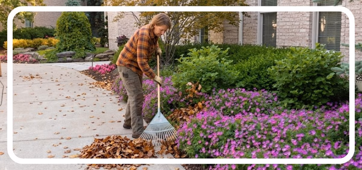 spring landscape prep